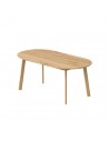Oval oak table BÓN - 1