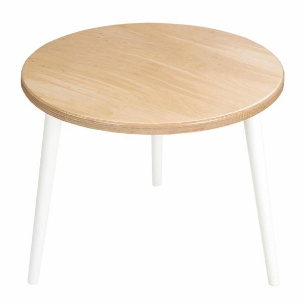 Runder Tisch aus Sperrholz - 5