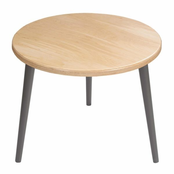 Runder Tisch aus Sperrholz - 8
