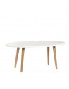 Oval plywood bench - 32