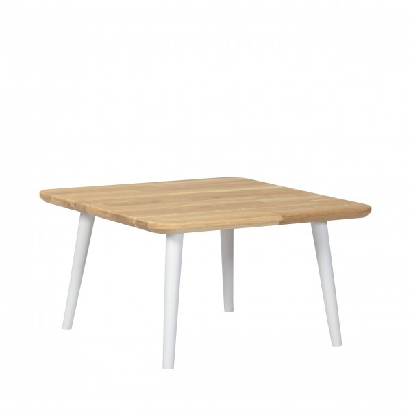 Solid oak square table - 5
